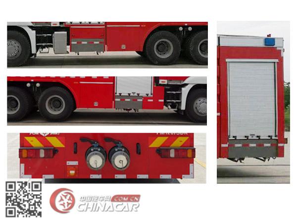 天河牌LLX5295GXFPM120/SDK型泡沫消防车图片3