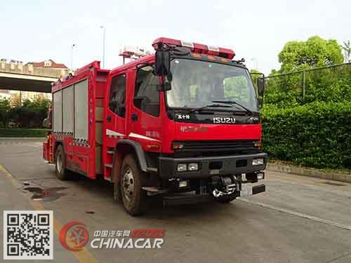银河牌BX5140TXFJY162/W5型抢险救援消防车