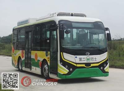 广汽牌GZ6800LZEV型纯电动城市客车