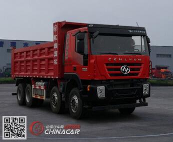 红岩牌CQ3316HMDG336S型自卸汽车图片1