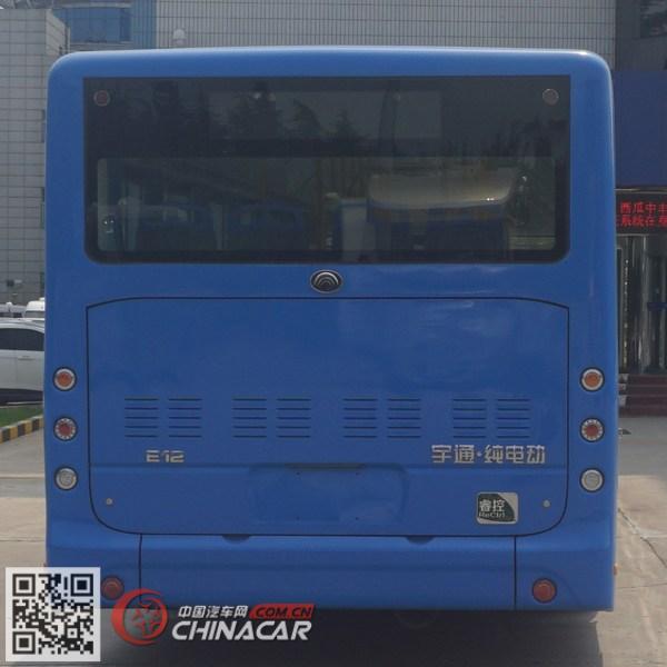 宇通牌ZK6125BEVG19A型纯电动城市客车图片3