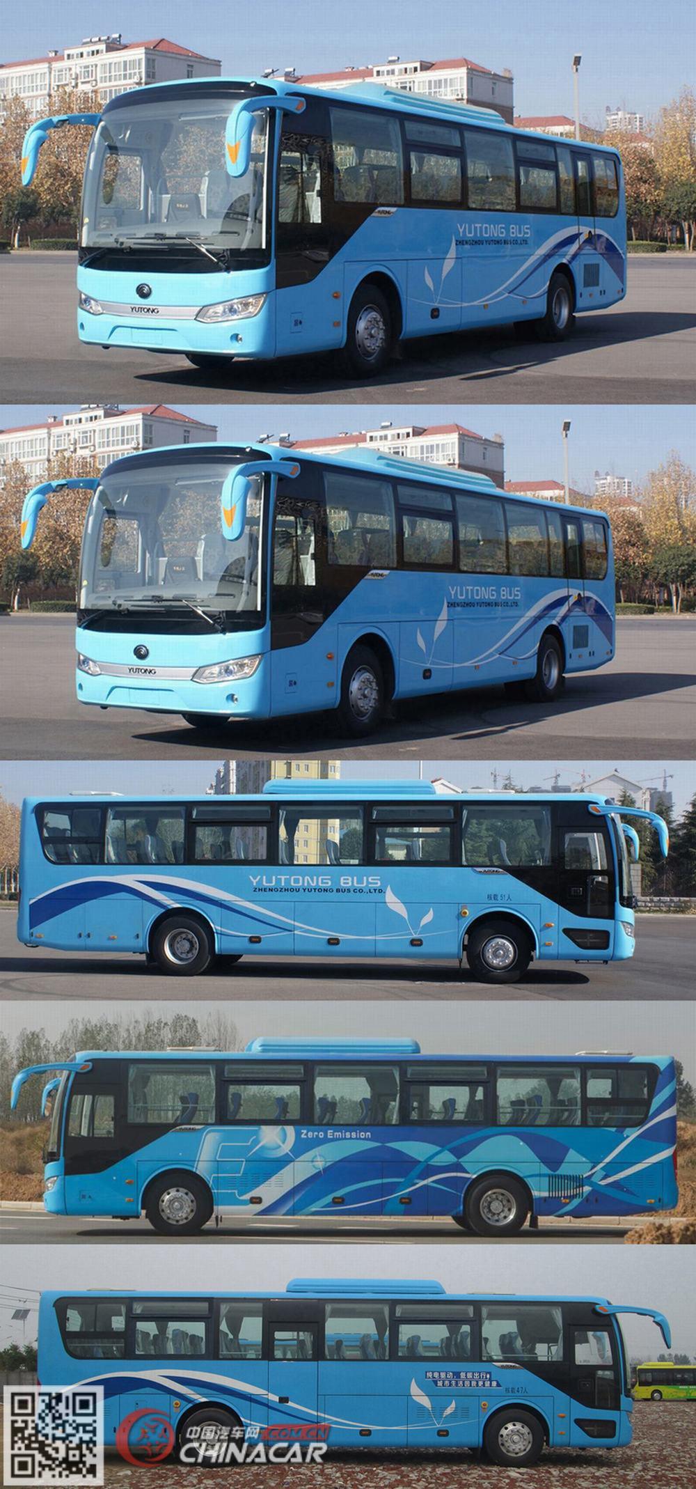 宇通牌ZK6115BEVZ52型纯电动客车图片4