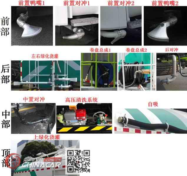 中联牌ZLJ5163GQXEQE5NG型清洗车图片4