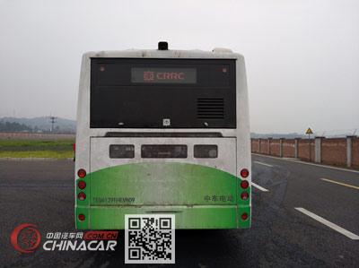 中国中车牌TEG6129EHEVN07型插电式混合动力城市客车图片3