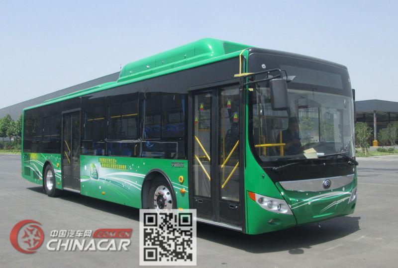 宇通牌ZK6125CHEVNPG21A型混合动力城市客车