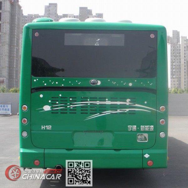 宇通牌ZK6125CHEVNPG21A型混合动力城市客车