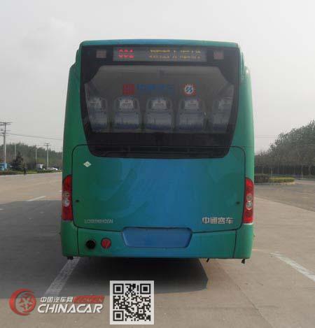 中通牌LCK6180HQGN型铰接式城市客车