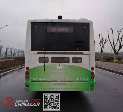 中国中车牌TEG6129EHEV11型混合动力城市客车图片2