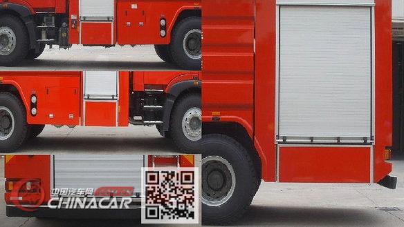 徐工牌XZJ5191GXFPM80/F2型泡沫消防车图片3