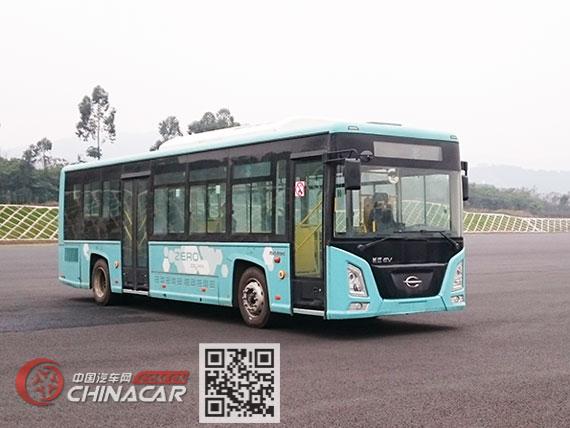 长江牌FDE6100PBABEV09型纯电动城市客车