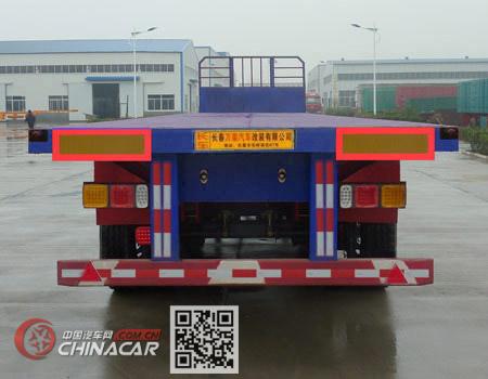 鑫万荣CWR9402ZZXP型平板自卸半挂车
