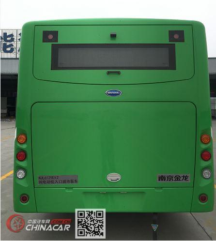 开沃牌NJL6129EV2型纯电动低入口城市客车