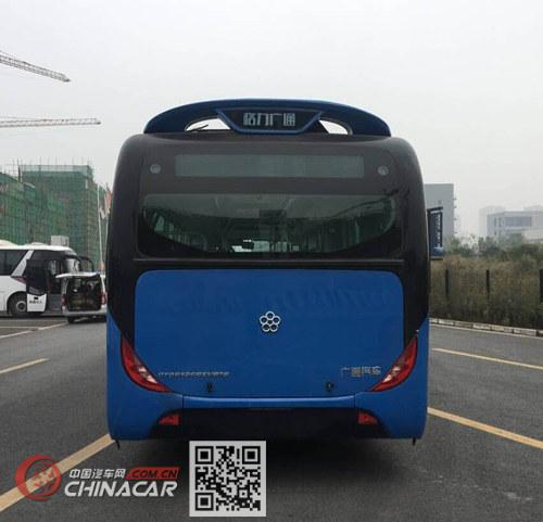 广通牌GTQ6126BEVB15型纯电动城市客车图片3