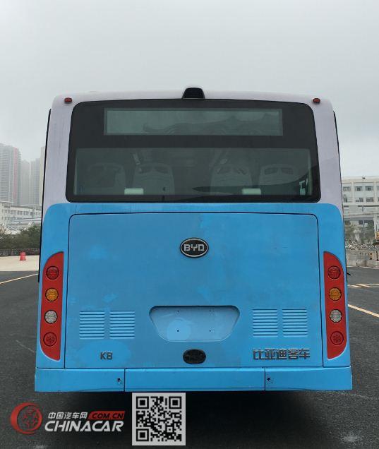 比亚迪牌BYD6100LGEV8型纯电动城市客车图片3
