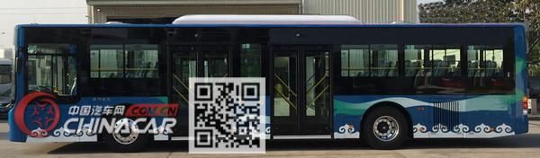 金旅牌XML6125JEVY0C1型纯电动城市客车图片4
