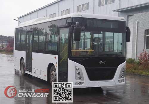 贵州牌GK6851GBEV1型纯电动城市客车图片1