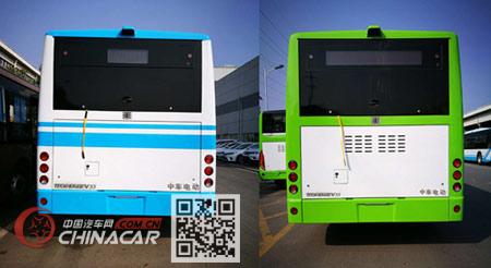 中国中车牌TEG6106BEV13型纯电动城市客车图片3