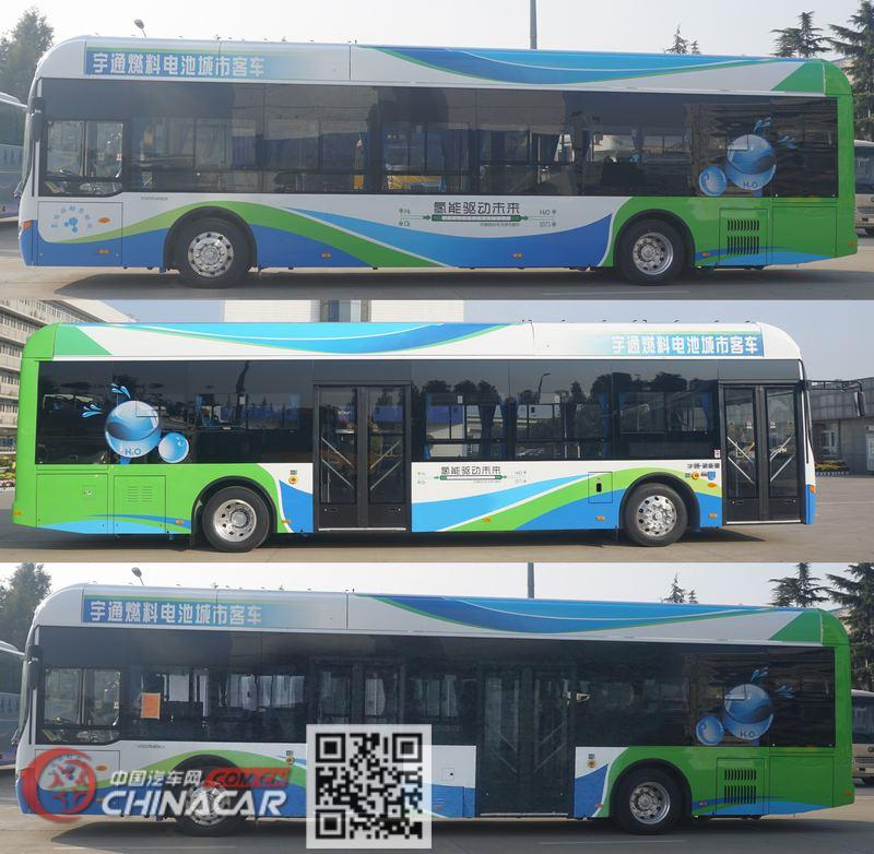 宇通牌ZK6125FCEVG5型燃料电池城市客车图片2