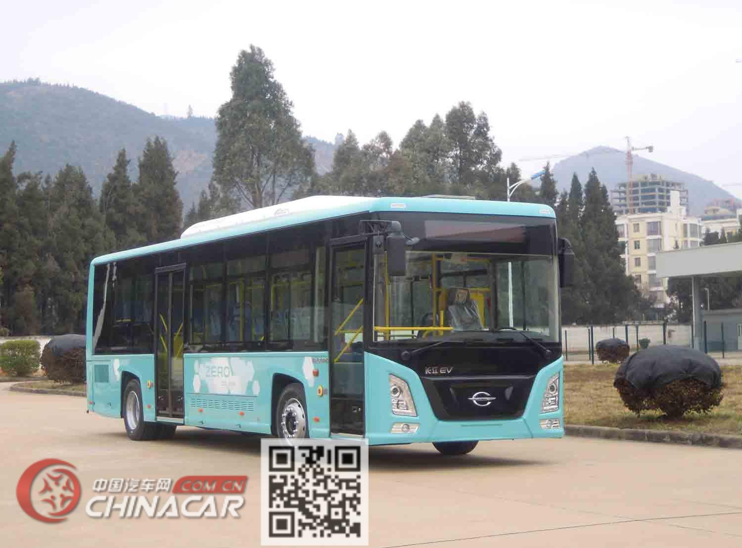 长江牌FDE6100PBABEV06型纯电动城市客车图片1