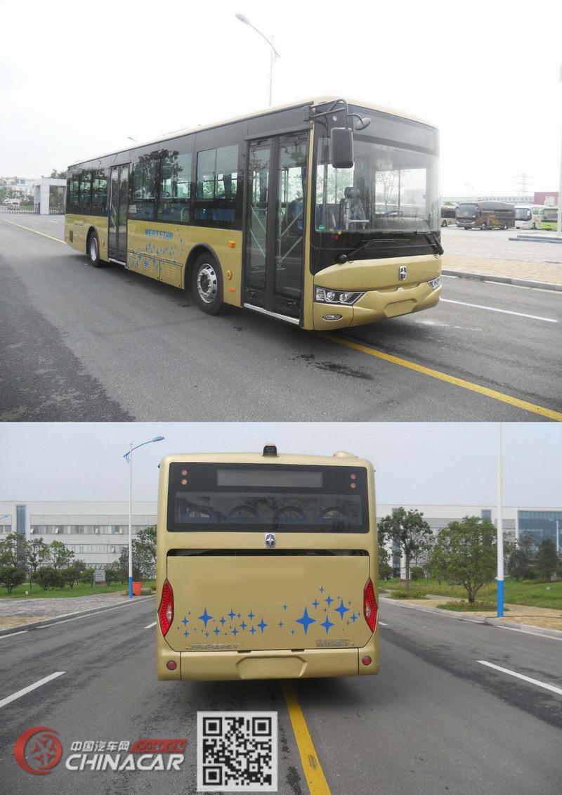 亚星牌JS6128GHBEV18型纯电动城市客车图片2