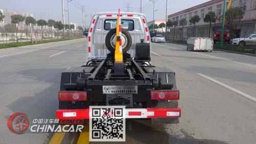 华通牌HCQ5030ZXXDFA5型车厢可卸式垃圾车图片3