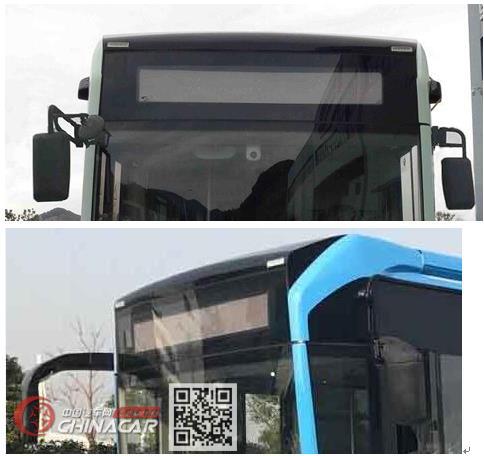 中国中车牌CSR6110GLEV8型纯电动城市客车图片2