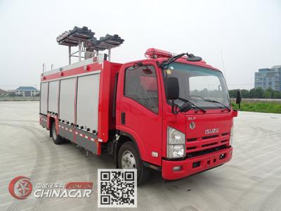 天河牌LLX5095TXFZM70/L型照明消防车图片1