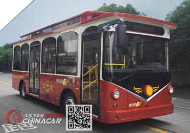 蜀都牌CDK6801CBEV2型纯电动城市客车图片1