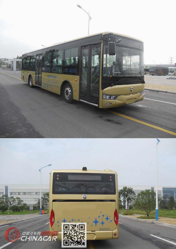 亚星牌JS6128GHBEV8型纯电动城市客车图片2