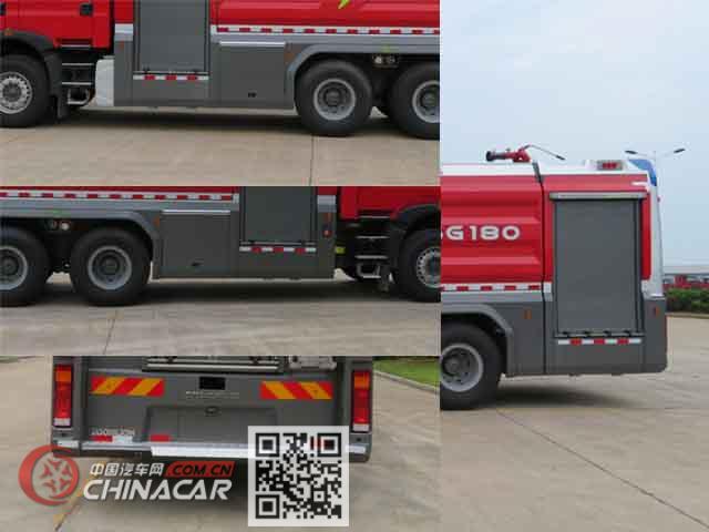 中联牌ZLF5340GXFSG180型水罐消防车图片3
