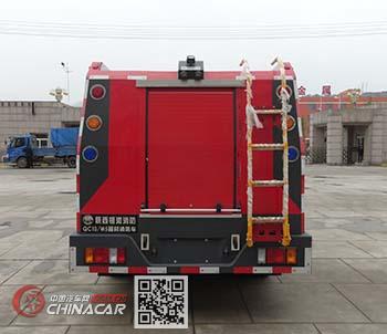 银河牌BX5060TXFQC10/W5型器材消防车图片2