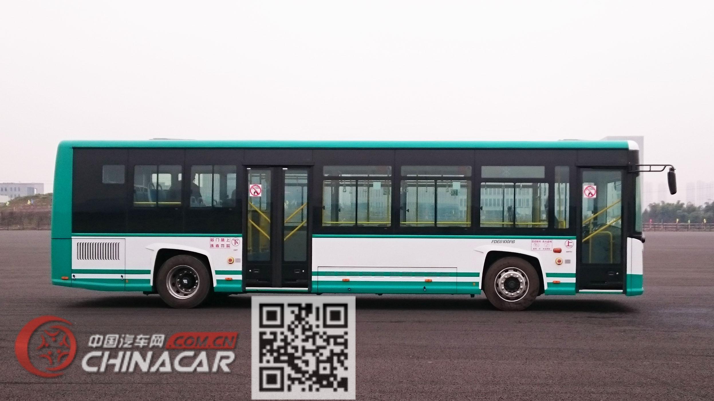 长江牌FDE6100PBABEV03型纯电动城市客车