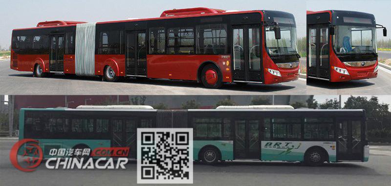 宇通牌ZK6180HG2A型铰接城市客车图片3