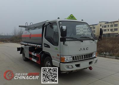 楚风牌HQG5070GRY5HF型易燃液体罐式运输车图片1