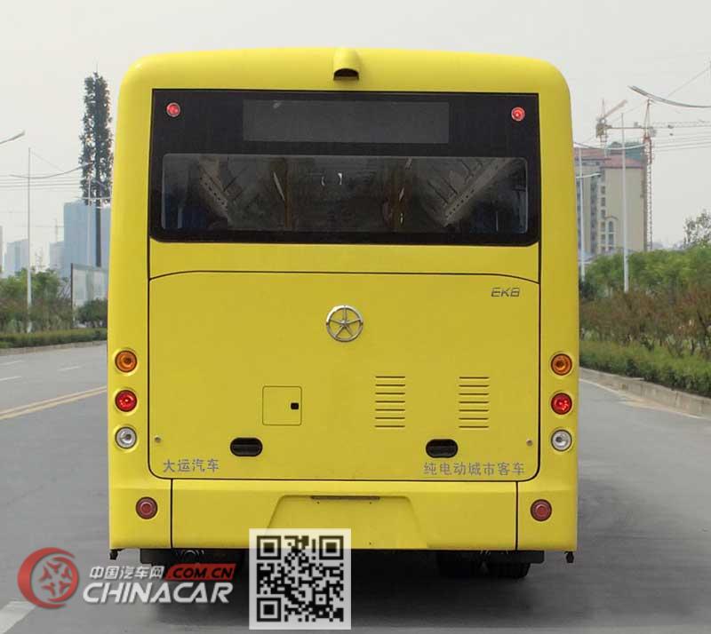 大运牌CGC6801BEV1K3型纯电动城市客车图片3