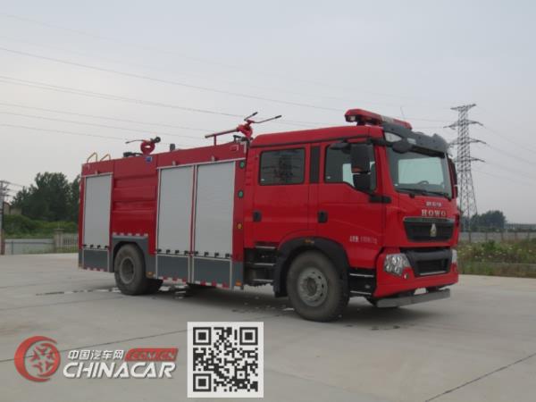 江特牌JDF5190GXFGL70/Z型干粉水联用消防车图片