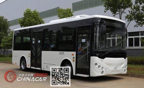 华中牌WH6810GBEV型纯电动城市客车图片1