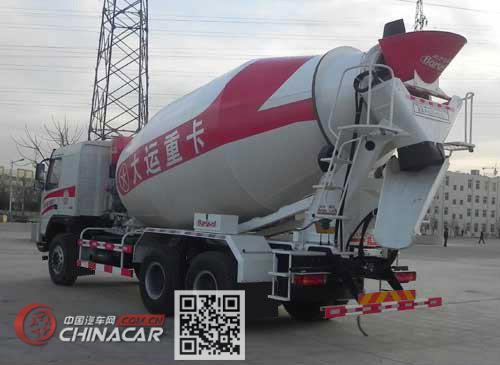 大运牌CGC5250GJBN5XCC型混凝土搅拌运输车图片4