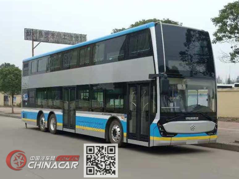 广通牌GTQ6131BEVST8型纯电动双层城市客车