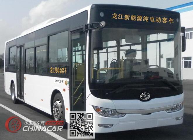 龙江牌LJK6100PBABEV1型纯电动城市客车