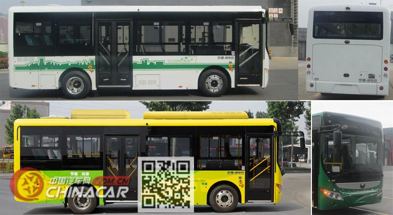 宇通牌ZK6815BEVG1型纯电动城市客车图片4
