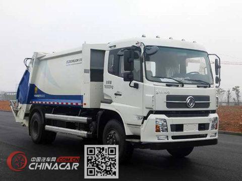 中联牌ZLJ5160ZYSEQE5NG型压缩式垃圾车图片1