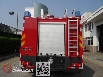 天河牌LLX5155GXFGL30/Y型干粉水联用消防车图片2