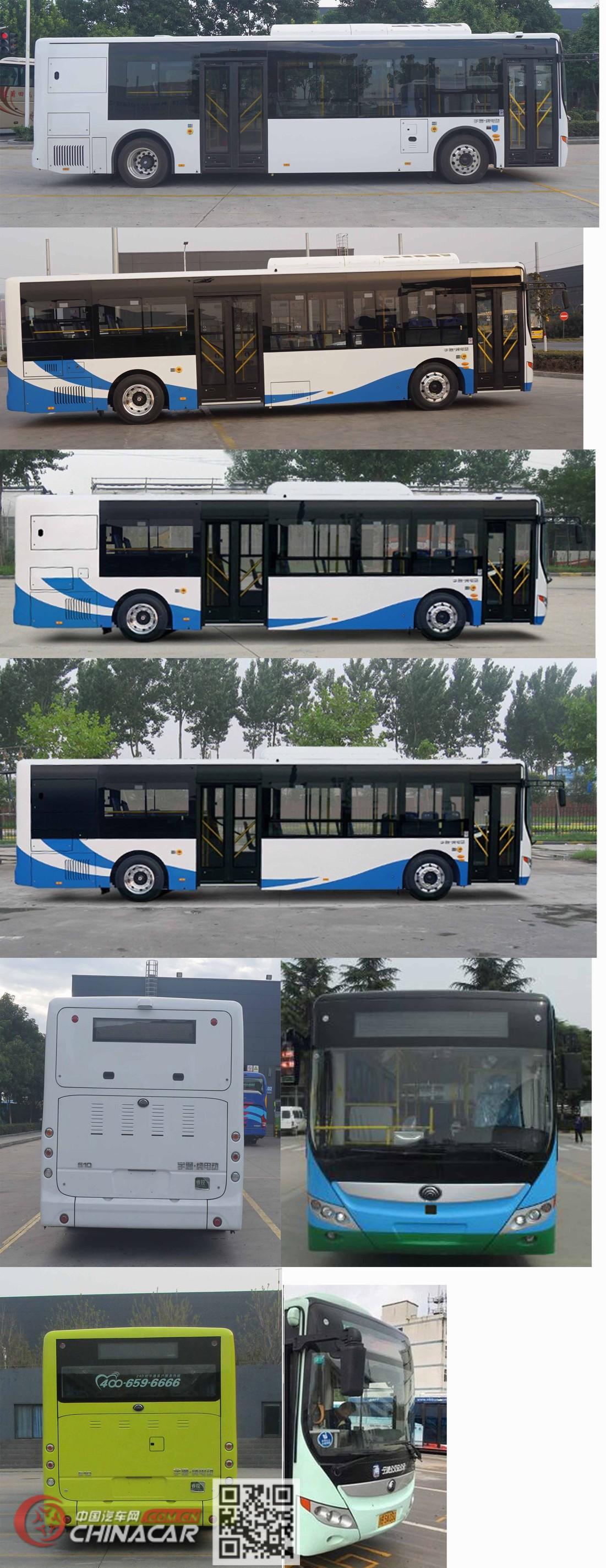 宇通牌ZK6105BEVG39型纯电动城市客车图片3