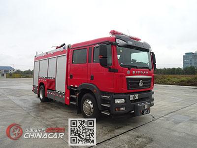 天河牌LLX5195GXFPM60/SDK型泡沫消防车图片1