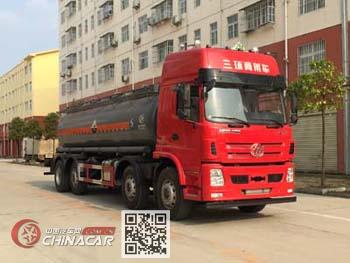 程力威牌CLW5311GFWST5型腐蚀性物品罐式运输车