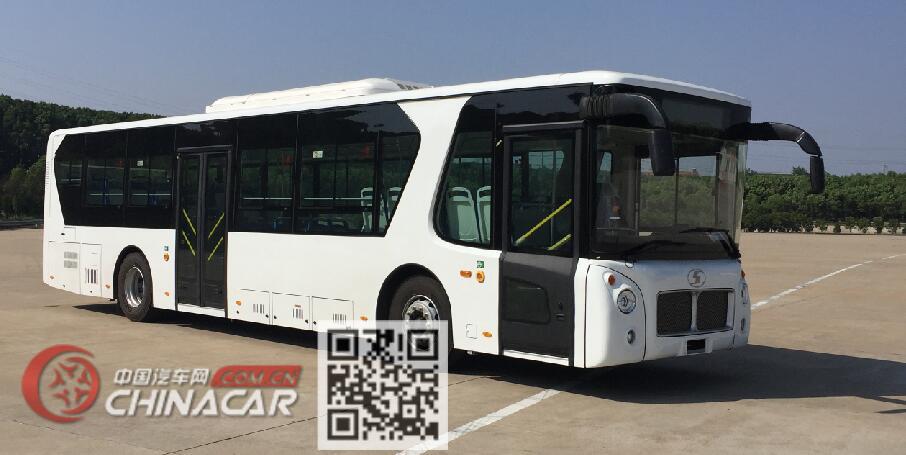 陕汽牌SX6120GAEV1型纯电动城市客车图片1