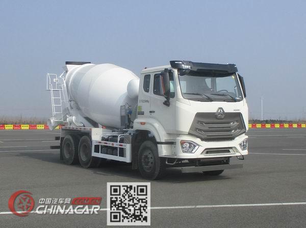 豪瀚牌ZZ5255GJBV3846F1型混凝土搅拌运输车图片