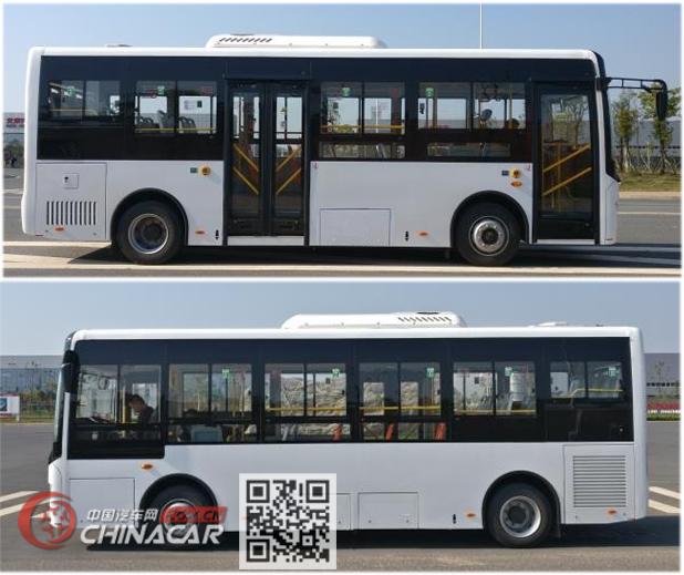 中国中车牌TEG6801BEV18型纯电动城市客车图片3