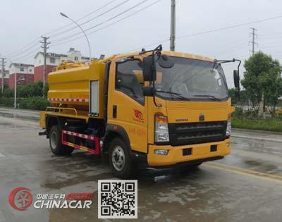 华通牌HCQ5088GQWZZ5型清洗吸污车图片